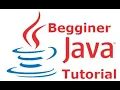 Java Tutorial for Beginners - 1 Eclipse Setup