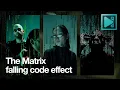 How to add Matrix falling code effect to your using VSDC Pro