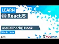 ReactJS useCallback Hook Tutorial in Hindi Urdu
