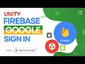 Authenticate users using google in Unity and Firebase with OAuth2 0