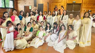 thiruvathira by st marys knanaya church auckland onam celebration youtubevideo dance 