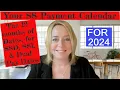 SSA s 2024 Calendar of Payments for SSI Social Security and Dual Benefits - EXPLAINED