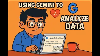 Using Gemini in Google Collab to vibe code analyze data in python