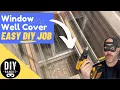 How to Make a DIY Custom Window Well Cover Easy Waterproof and Kid Proof