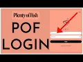 How to Login to PlentyofFish Account 2023 POF Sign In Tutorial