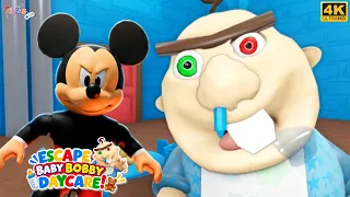 Mickey Mouse Escape Baby Bobby Daycare! | Roblox Full Movie Game | PC 4K @ZigZagGamerPT
