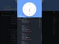 Download Lagu Working Analog Clock ⌚ CSS \u0026 Javascript #shorts #css #html #code #programming #coding