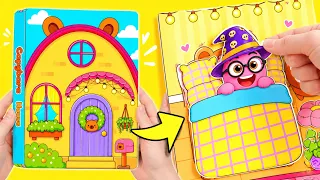 Slime Sam Shows You How to Make a DIY Capybara House in a Book! 🐹🏡✨ |