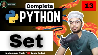 Set Complete Python Course Lecture 13