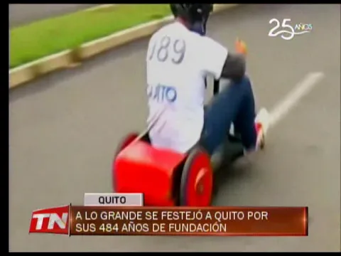 A lo grande se festejó a Quito por sus 484 años de fundación