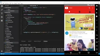 React Native - Make WebView access with Quick