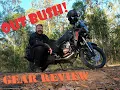 IN THE BUSH Stedi C-4 Lights GEAR REVIEW AFRICA TWIN Motoz Tractionator Tyres