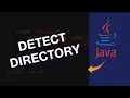 How to Detect Directory in Java 2025