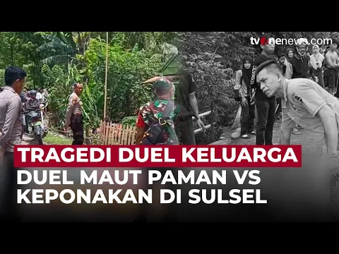 Tragedi Duel Keluarga di Pangkep: Keponakan Tew*s, Paman Diamankan Polisi