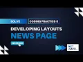 Coding Practice 5 - News Page Developing Layouts NxtWave