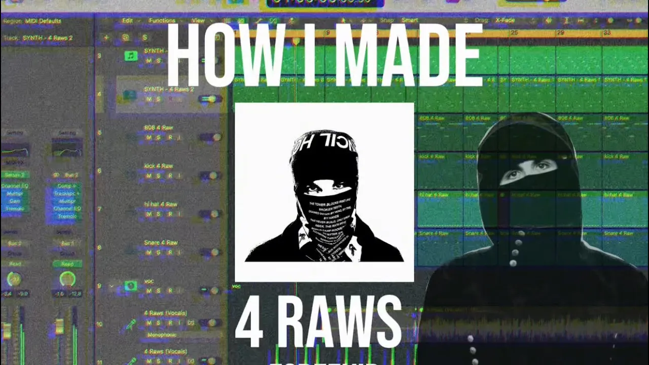 How 4 Raws By EsDeeKid was made