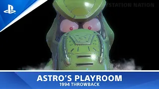 astros playroom walkthrough 1994 throwback t rex boss fight
