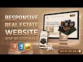 Responsive Real Estate Website HTML CSS JavaScript Free Source Code