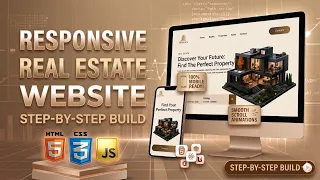 Responsive Real Estate Website HTML CSS JavaScript Free Source Code