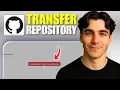 How To Transfer A Repository Into An Organization In GitHub Tutorial 2026