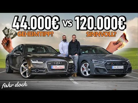 Download MP3 Das GLEICHE Auto NUR 80.000€ GÜNSTIGER? Audi S7 C8 vs A7 C7 Competition | Fahr doch