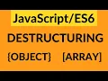 JavaScript Destructuring Tutorial