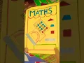 ed maths scrapbook cover page