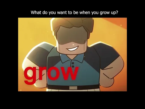 What do you want to be when you grow up? - STEAL AN EGG | ROBLOX ANIMATION