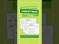 Free Christmas Printable Coloring Activity Placemat 12 Days of Christmas Freebies