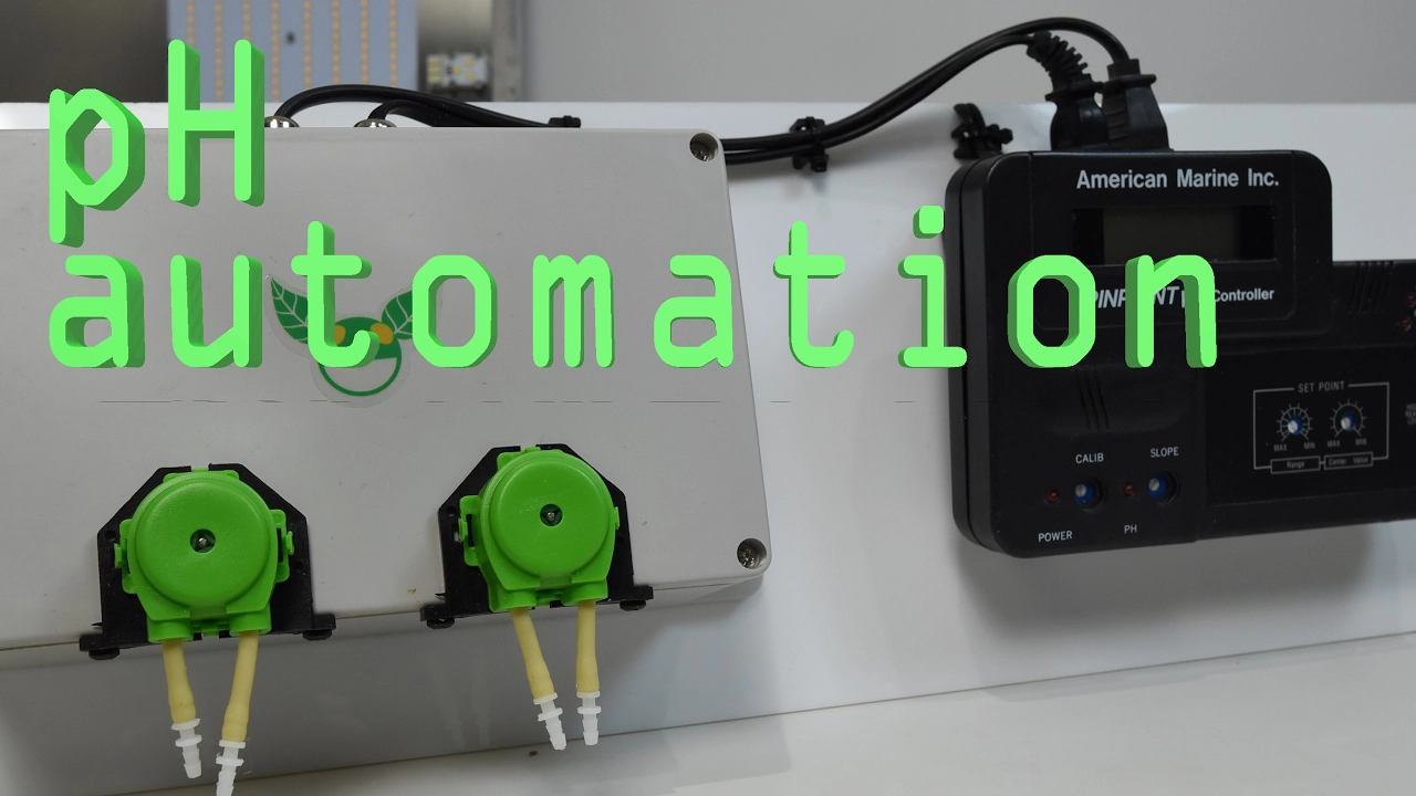 DIY pH automation for hydroponic reservoirs