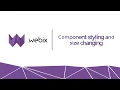Webix Basics Component Styling and Size Changing
