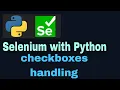 Selenium with Python Tutorial - 26 checkboxes handling