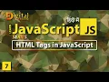 How to Add HTML Tags in JavaScript Code JavaScript Tutorial in Hindi