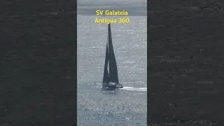 SV Galateia at the start for the Antigua 360 #svsaracenstravels