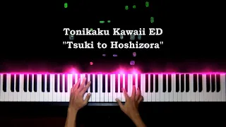 Download Tonikaku Kawaii ED Full - Tsuki to Hoshizora | Piano Cover MP3