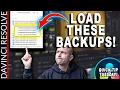 How to Restore PROJECT DB backup file in DaVinci Resolve Quick Tip Tuesday