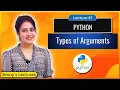Types of Arguments in Python Python Tutorials for Beginners