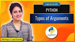 Types of Arguments in Python Python Tutorials for Beginners