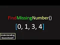 Can You Detect the Missing Number LeetCode 268 Missing Number