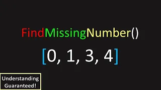 Can You Detect the Missing Number LeetCode 268 Missing Number