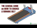The Fitness Doctor Replacing Your Treadmill Walking Belt
