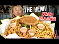 THE HEMI BURGER CHALLENGE at The Garage Cafe in Idaho