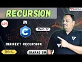 Indirect Recursion Function in C Programming Part-11 Recursion in C Language Tpoint Tech