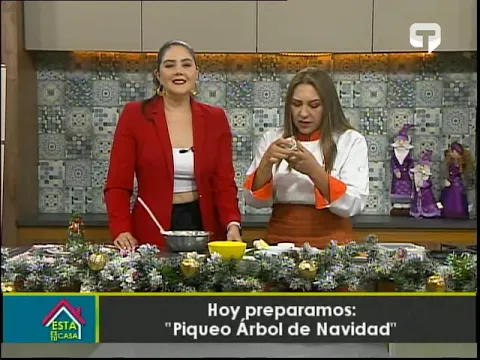 Hoy preparamos: Piqueo árbol de navidad