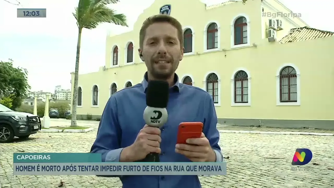 Morador de Florianópolis é morto logo após ter impedido furto dos fios da rua em que morava