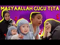 MAMA RIETA TERHARU LIAT TETEH MAKE HIJAB.. MASYAALLAH CUCU TITA UDAH GEDE! @RansEntertainment 
