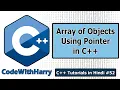 Array of Objects Using Pointers in C C Tutorials for Beginners