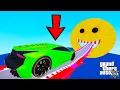 Download Lagu FRANKLIN TRIED EVIL SMILEY PARKOUR RAMP CHALLENGE IN GTA 5 | SHINCHAN and CHOP