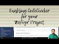 Enabling CodeChecker for your Zephyr RTOS Project