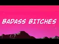 Download Lagu Wiz khalifa - Bad ass bitches  (Lyrics) | Wiz Khalifa badass bitches